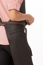 Boulder Black & Brown Bib Apron