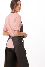 Boulder Black & Brown Bib Apron