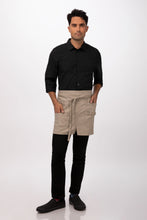 Logan Half Bistro Apron (3 Pockets)