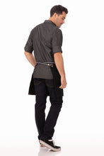 Berkeley Jet Black Half Bistro Apron