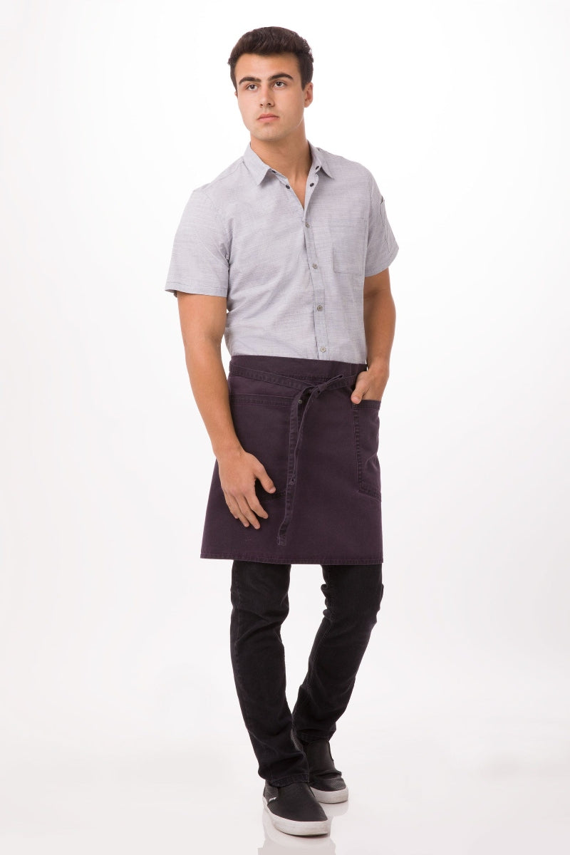 Dorset Eggplant Half Bistro Apron