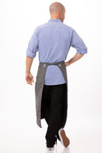 Corvallis Black & Steel Grey Bistro Apron