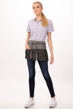 Manhattan Black Denim Waist Apron