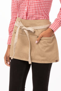 Austin Natural Waist Apron (3 Pockets)