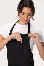 Ceylany Black Bib Apron (5 Pockets)