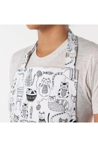 Purr Party Chef's Cotton Apron