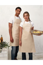 Red Sustainable Bib Apron (No Pockets)